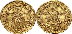 Germany, Saxony, John George I, Ducat of 1617, Centenary of the Reformation