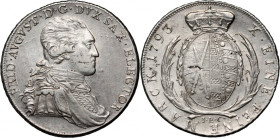 Germany, Saxony, Friedrich August III, Thaler 1793 IEC, Dresden