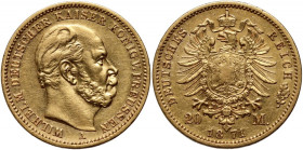 Germany, Prussia, Wilhelm I, 20 Mark 1871 A, Berlin