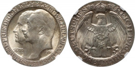 Germany, Prussia, Wilhelm II, 3 Mark 1910 A, Berlin, University