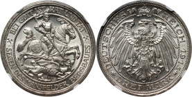 Germany, Prussia, Wilhelm II, 3 Mark 115 A, Berlin, Mansfeld