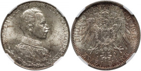 Germany, Prussia, Wilhelm II, 2 Mark 1913 A, Berlin, 25th Anniversary of the Reign