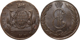 Russia, Siberia, Catherine II, 10 Kopecks 1778 KM, Suzun
