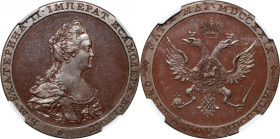 Russia, medal from 1796, Death of Catherine II
