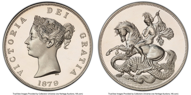 Victoria 3-Piece Lot of Certified Proof INA Retro Fantasy "St. George and the Dr...