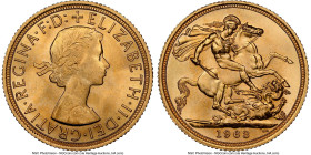 Elizabeth II gold Sovereign 1963 MS64 NGC, KM908, S-4125. HID09801242017 © 2024 Heritage Auctions | All Rights Reserved