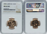 Elizabeth II gold Sovereign 2006 MS62 Deep Prooflike NGC, KM1002. HID09801242017 © 2024 Heritage Auctions | All Rights Reserved