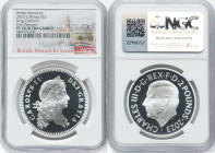 Charles III silver Proof "King Charles II" 2 Pounds (1 oz) 2023 PR70 Ultra Cameo NGC, Mintage: 1,360. British Monarchs series. First Releases. HID0980...