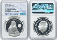 Charles III silver Proof "Professor Dumbledore" 2 Pounds (1 oz) 2023 PR70 Ultra Cameo NGC, Mintage: 5,010. Harry Potter and the Philosopher's Stone se...