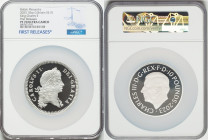 Charles III silver Proof "King Charles II" 10 Pounds (10 oz) 2023 PR70 Ultra Cameo NGC, Mintage: 106. British Monarchs series. First Releases. HID0980...