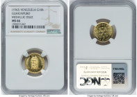Republic gold "Guaicaipuro" Medallic 10 Bolivares ND (1962) MS66 NGC, KM-XMB139. 16th Century Chiefs series. HID09801242017 © 2024 Heritage Auctions |...