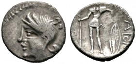 Keltische Münzen 
 Gallia 
 Pictones (Poitou) 
 Quinar ca. 55 v. Chr. Ein weiteres Exemplar. LT 4484. 1,87 g
 sehr schön