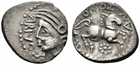 Keltische Münzen 
 Gallia 
 Santones 
 Quinar ca. 55 v. Chr. Ein weiteres Exemplar. LT 4525. 1,76 g
 gutes sehr schön