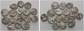 Keltische Münzen 
 Gallia 
 Sequani 
 Lot (16 Stücke): Quinare. Wie vorher. LT 5550
 schön-sehr schön, fast sehr schön