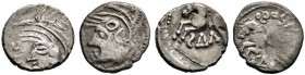 Keltische Münzen 
 Gallia 
 Sequani 
 Lot (2 Stücke): Quinare Wie vorher. LT 5639.
 sehr schön, schön-sehr schön