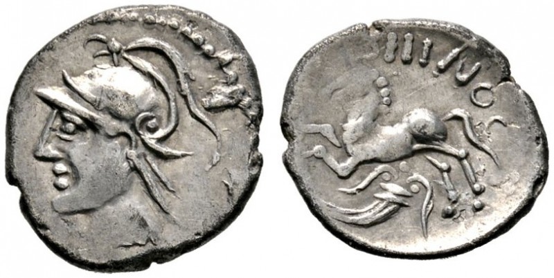 Keltische Münzen 
 Gallia 
 Ostgallien (unbestimmt) 
 Quinar. Behelmte Büste ...