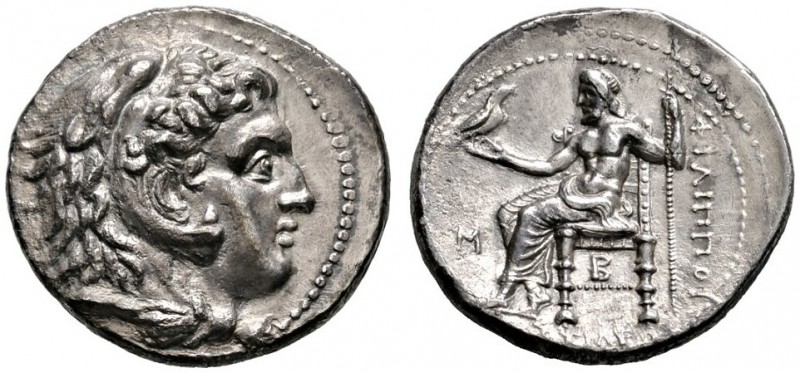 Griechische Münzen 
 Makedonia 
 Philippos III. 323-317 v. Chr 
 Tetradrachme...