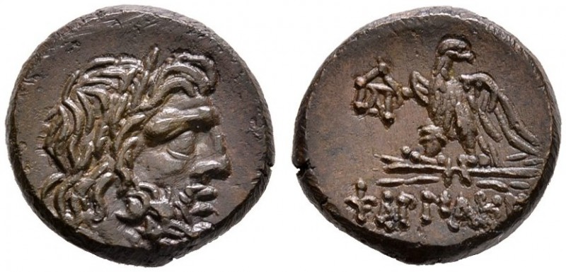 Griechische Münzen 
 Pontos 
 Pharnakia. Bronzemünze (AE-20 mm) ca. 100 v. Chr...