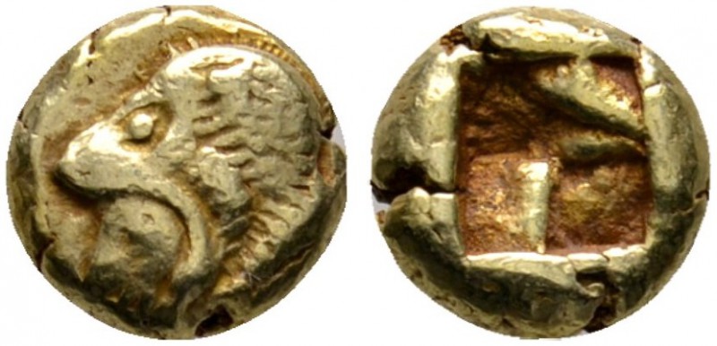 Griechische Münzen 
 Lydia 
 Könige von Lydia. Alyattes 610-561 v. Chr. El-1/6...