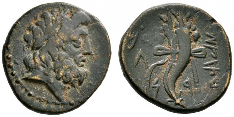 Griechische Münzen 
 Phoenikia 
 Marathos. Bronzemünze (AE-21 mm) um 130 v. Ch...