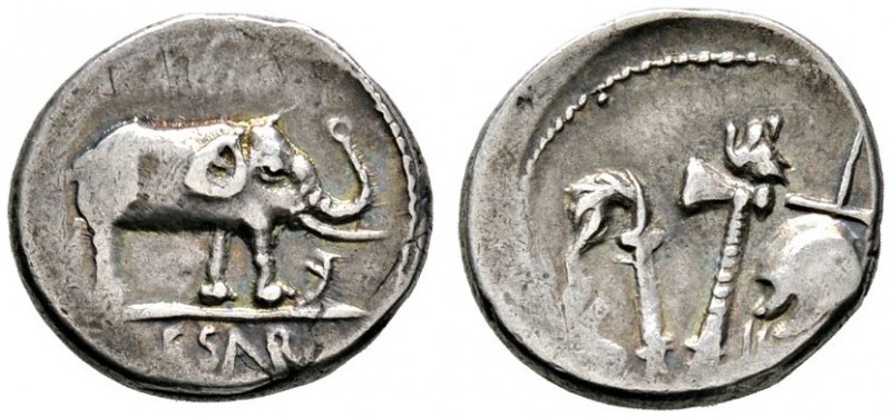 Römische Münzen 
 Imperatorische Prägungen 
 Julius Caesar †44 v. Chr 
 Denar...
