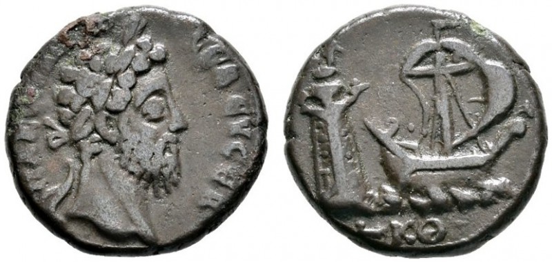 Römische Münzen 
 Kaiserzeit 
 Commodus 177-192 
 Bi-Tetradrachme (Provinzial...