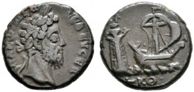 Römische Münzen 
 Kaiserzeit 
 Commodus 177-192 
 Bi-Tetradrachme (Provinzialprägung für Ägyptia) 188/189 -Alexandria-. Belorbeerte Büste nach rech...