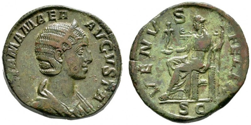 Römische Münzen 
 Kaiserzeit 
 Julia Mamaea †235, Mutter des Severus Alexander...