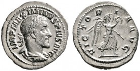 Römische Münzen 
 Kaiserzeit 
 Maximinus I. Thrax 235-238 
 Denar 235/236 -Rom-. IMP MAXIMINVS PIVS AVG. Belorbeerte und drapierte Panzerbüste nach...