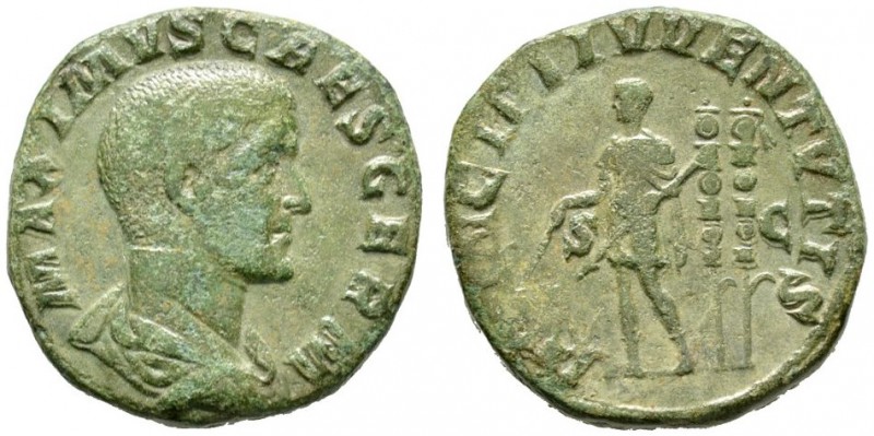 Römische Münzen 
 Kaiserzeit 
 Maximus Caesar 235-238 
 Sesterz 236/238 -Rom-...