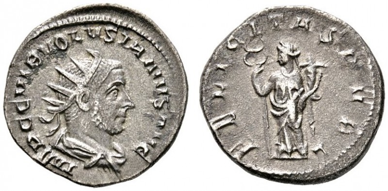 Römische Münzen 
 Kaiserzeit 
 Volusianus 251-253 
 Antoninian (als Augustus)...