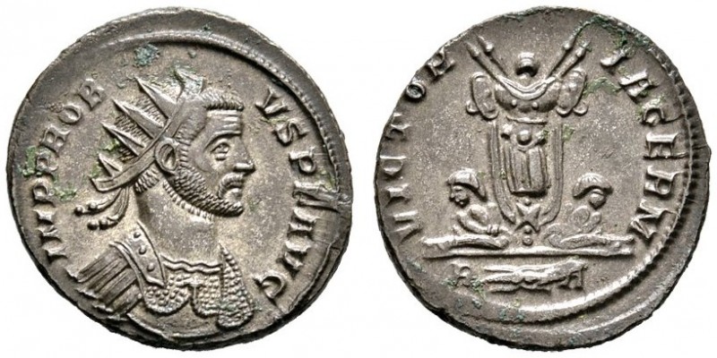 Römische Münzen 
 Kaiserzeit 
 Probus 276-282 
 Antoninian -Rom-. IMP PROBVS ...