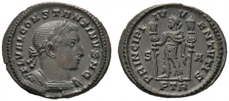 Römische Münzen 
 Kaiserzeit 
 Constantinus I. Caesar 306-309 
 Halbfolles (2...