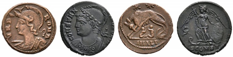 Römische Münzen 
 Kaiserzeit 
 Urbs Roma = Stadt Rom, Geprägt ab Constantinus ...