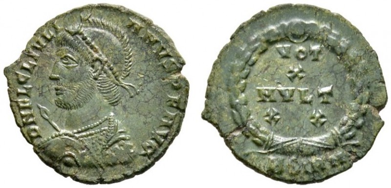 Römische Münzen 
 Kaiserzeit 
 Julianus II. 360-363 
 Mittelbronze (20 mm) -S...