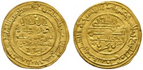 Orientalen 
 Almoraviden (Murabiten) in Marokko und Spanien 
 Ali bin Yusuf 500-537 AH/1106-1142 AD 
 Golddinar 534 AH -Aghmat-. 4,13 g
 leichte D...