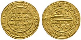 Orientalen 
 Almoraviden (Murabiten) in Marokko und Spanien 
 Ali bin Yusuf 500-537 AH/1106-1142 AD 
 Golddinar 537 AH -Marrakesh-. 4,11 g
 vorzüg...