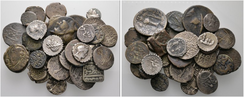Lots antiker Münzen 
 Keltische, griechische, römische und orientalische Münzen...