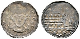 Ausländische Münzen und Medaillen 
 Belgien-Lüttich, Bistum 
 Rudolph von Zähringen 1167-1191 
 Pfennig. Mitrierte Büste mit Krummstab und erhobene...