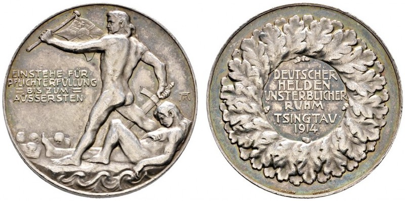 Ausländische Münzen und Medaillen 
 China-Republik 
 1. Republik 
 Silbermeda...
