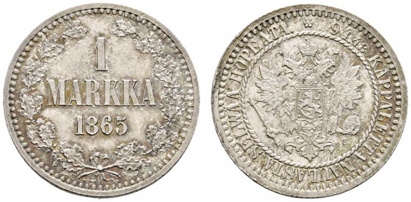 Ausländische Münzen und Medaillen 
 Finnland (unter russischer Herrschaft) 
 1...