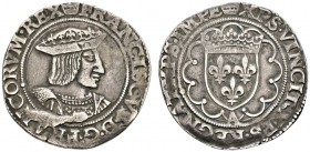 Ausländische Münzen und Medaillen 
 Frankreich-Königreich 
 Francois I. 1515-1547 
 Teston o.J. -Paris-. Gekröntes Brustbild nach rechts / Gekrönte...