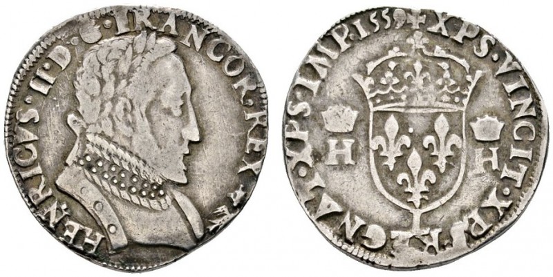 Ausländische Münzen und Medaillen 
 Frankreich-Königreich 
 Francois II. 1559-...