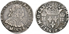 Ausländische Münzen und Medaillen 
 Frankreich-Königreich 
 Henri III. 1574-1589 
 Teston 1576 -Toulouse-. Ciani 1414, Dupl. 1126, Laf. 966.
 fein...