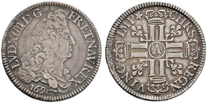 Ausländische Münzen und Medaillen 
 Frankreich-Königreich 
 Louis XIV. 1643-17...