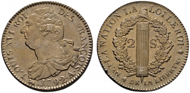 Ausländische Münzen und Medaillen 
 Frankreich-Königreich 
 Constitution 1791-...