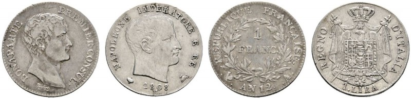 Ausländische Münzen und Medaillen 
 Frankreich-Königreich 
 Bonaparte, 1. Kons...