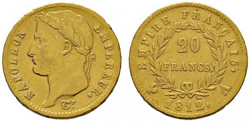 Ausländische Münzen und Medaillen 
 Frankreich-Königreich 
 Napoleon I. 1804-1...