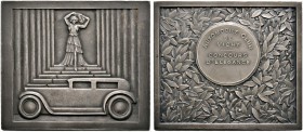 Ausländische Münzen und Medaillen 
 Frankreich-Königreich 
 3. Republik 
 Versilberte Bronzeplakette o.J. (um 1930) von H. Demey, auf den Concours ...
