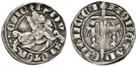 Ausländische Münzen und Medaillen 
 Frankreich-Lothringen 
 Ferry III. 1251-1303 
 Quart de gros dit spadin o.J. -Nancy-. Turnierreiter nach rechts...